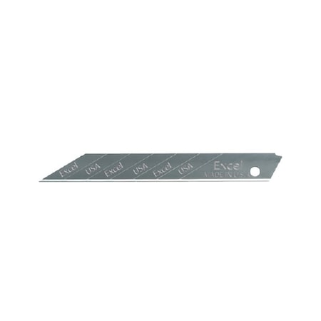 Excel Blades 30 Degree Snap Blade, 9mm Snap Knife Utility Replacement Blade, 10pcs., 6pk. 20030